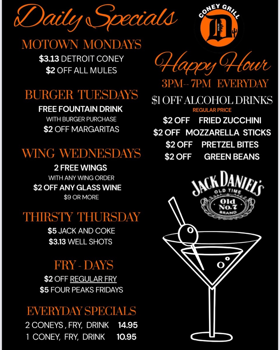 Detroit Coney Grill Menu - Image 5